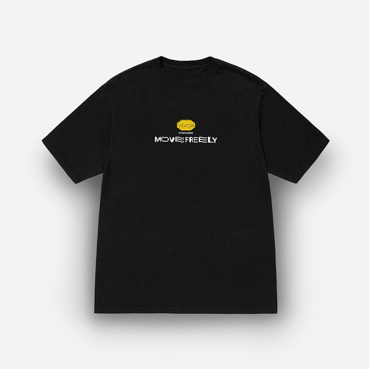 Vibram “Move Freely” T-Shirt T23MOVEFREE — Black · 4 Größe — Vergleich nach nachprüfbaren Unterschieden — Belegsignale